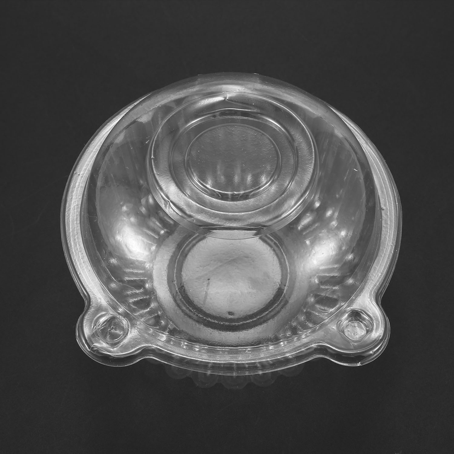 Plastic Dome Clear - AA77 50'li Tekli Plastik Şeffaf Cupcake