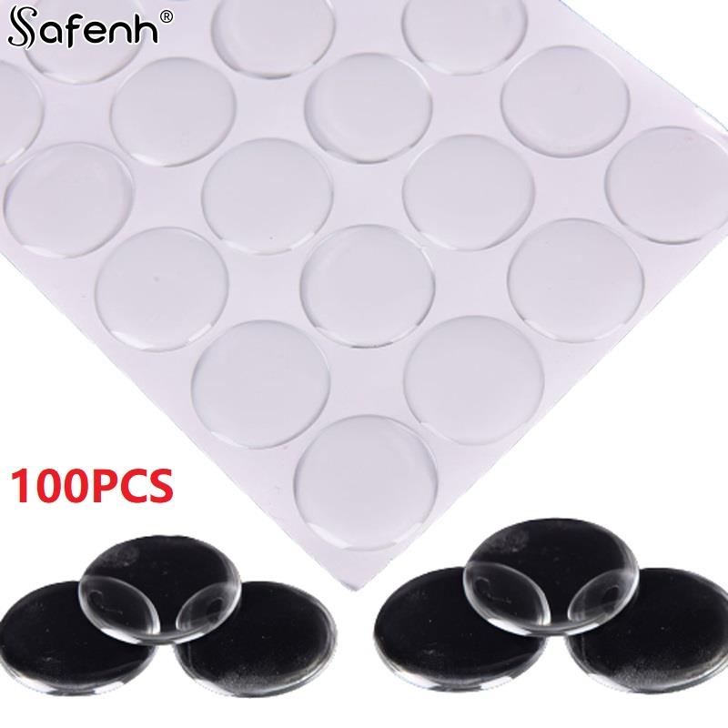Plastic Dome Clear - 100 adet/levha 25mm yuvarlak Dome 3D