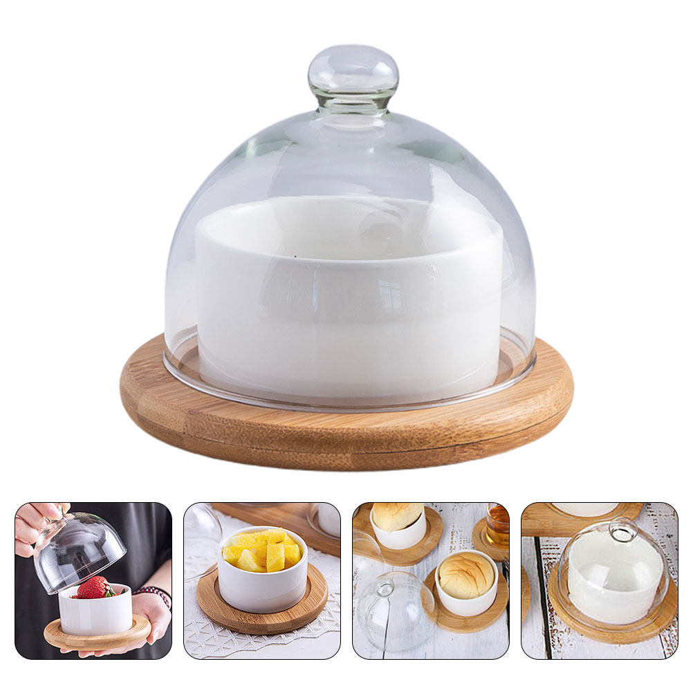 Şeffaf Cam Kubbeli Kapaklı Ser - Plastic Dome Clear incelemesi ve fiyatı