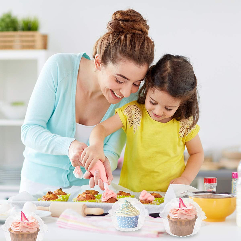 10 adet Cupcake Ambalaj Kutula - Plastic Dome Clear incelemesi ve fiyatı