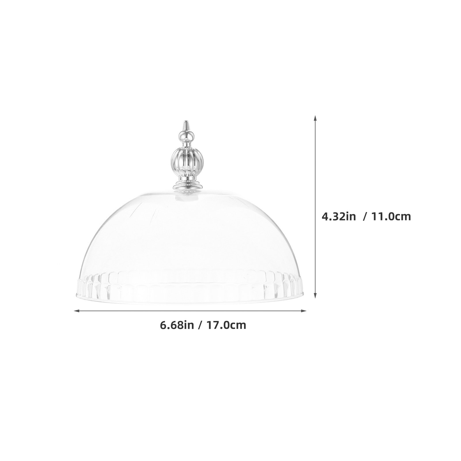 Plastik Pasta Kubbesi Kapağı 6 - Plastic Dome Clear incelemesi ve fiyatı