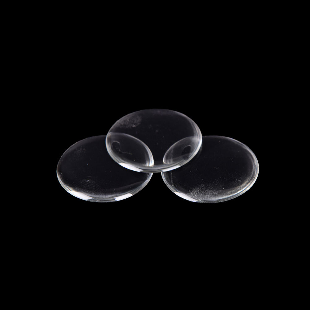 100 adet/levha 25mm yuvarlak D - Plastic Dome Clear incelemesi ve fiyatı
